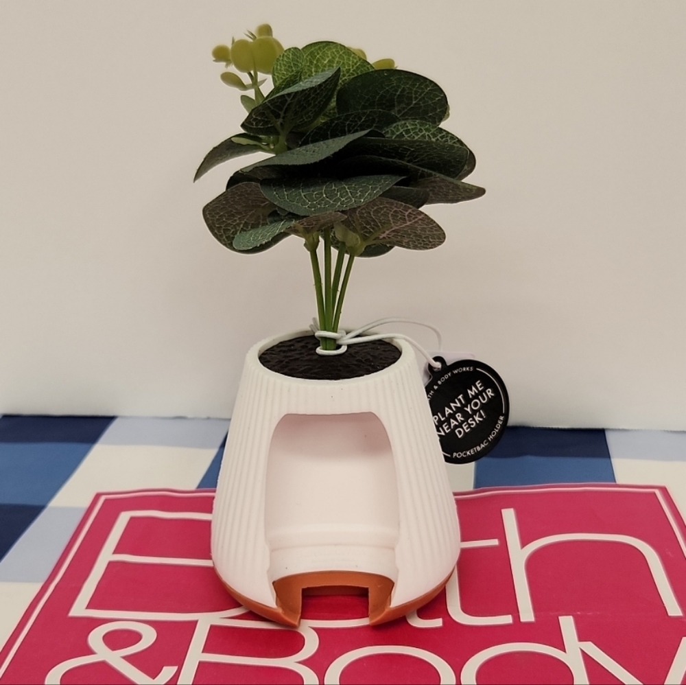 Bath and Body Works Desk Faux Plant Pocketpac Holder - Picture 2 of 3